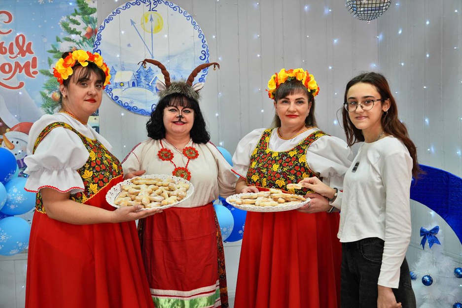 В селе Старая Безгинка прошёл праздник "Крещенская стужа"