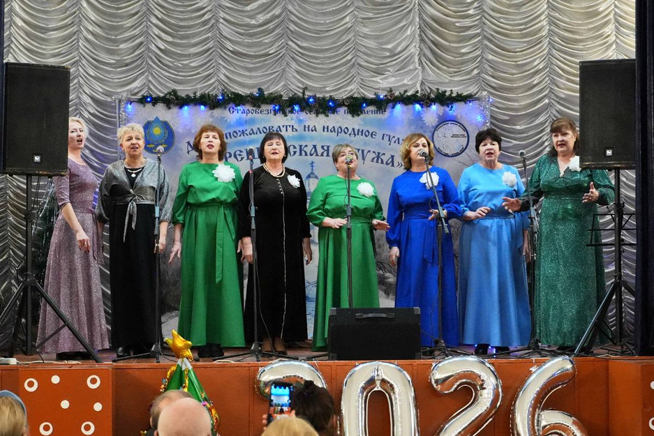 В селе Старая Безгинка прошёл праздник "Крещенская стужа"