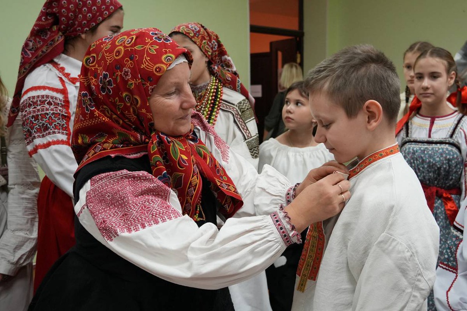 В ЦКР "Оскол" состоялся финальный этап ll-й областной детской фольклорной ассамблеи