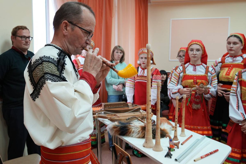 В ЦКР "Оскол" состоялся финальный этап ll-й областной детской фольклорной ассамблеи