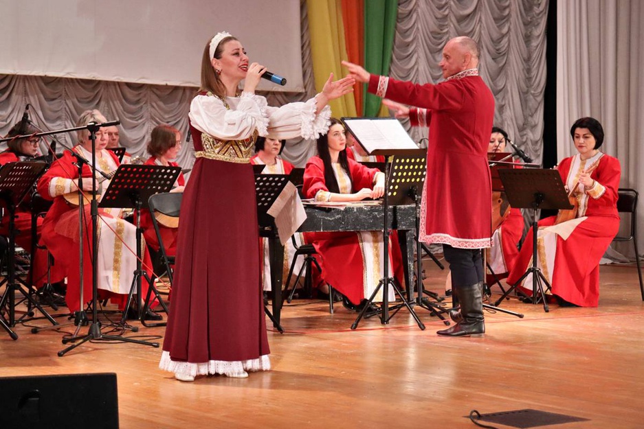 22.03.2026 - ЦКР "Оскол" - Отчётный концерт оркестра народных инструментов "Оскольский сувенир" и женского вокального ансамбля "Гардарика"