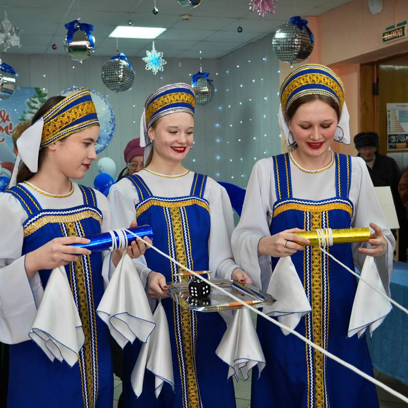 В селе Старая Безгинка прошёл праздник "Крещенская стужа"