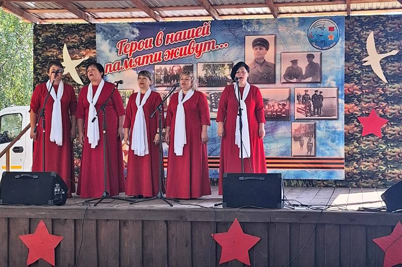 19.08.2023 - Село Боровки - Фестиваль патриотической песни "Герои в нашей памяти живут"