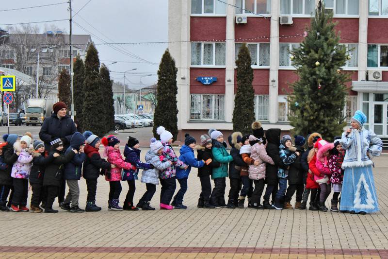 25.12.2019 - г. Новый Оскол - Открытие городской новогодней ёлки