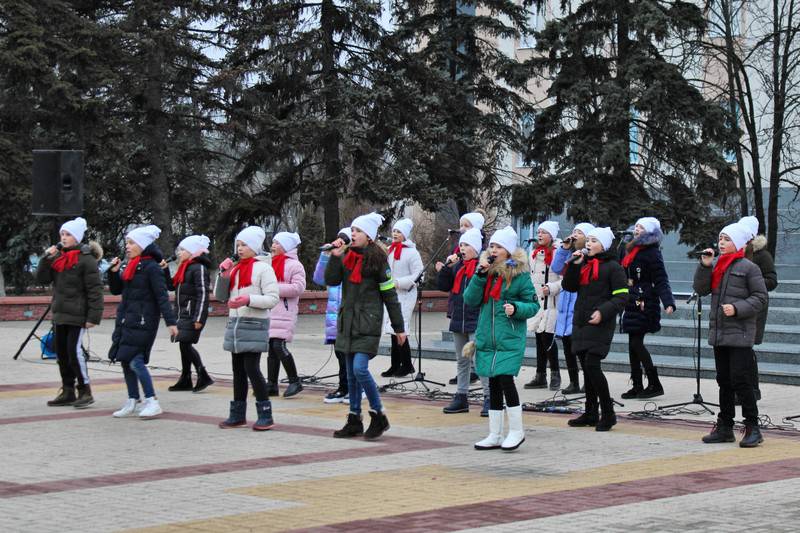 25.12.2019 - г. Новый Оскол - Открытие городской новогодней ёлки